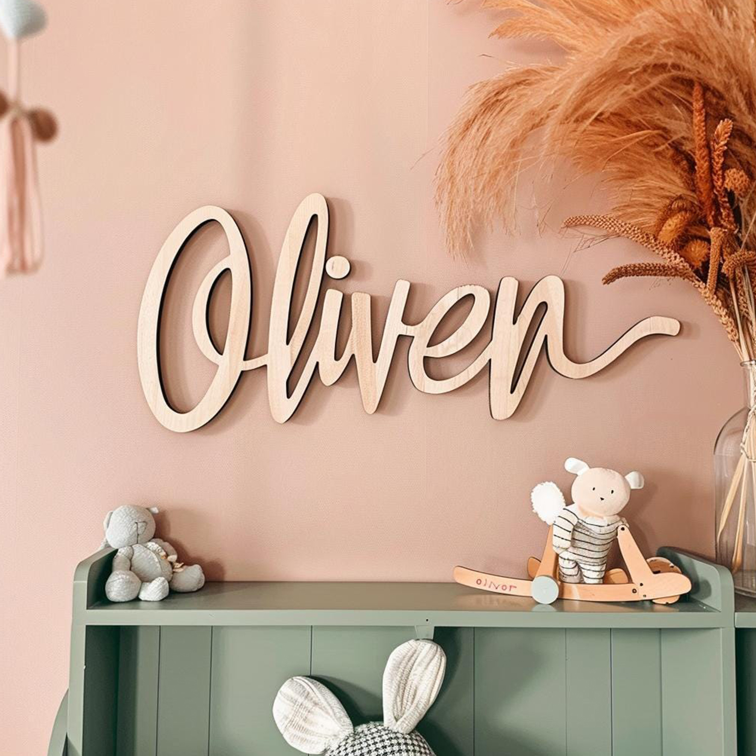 Home Decor For Wedding - 1pc Customized personalized name tag, Customizable