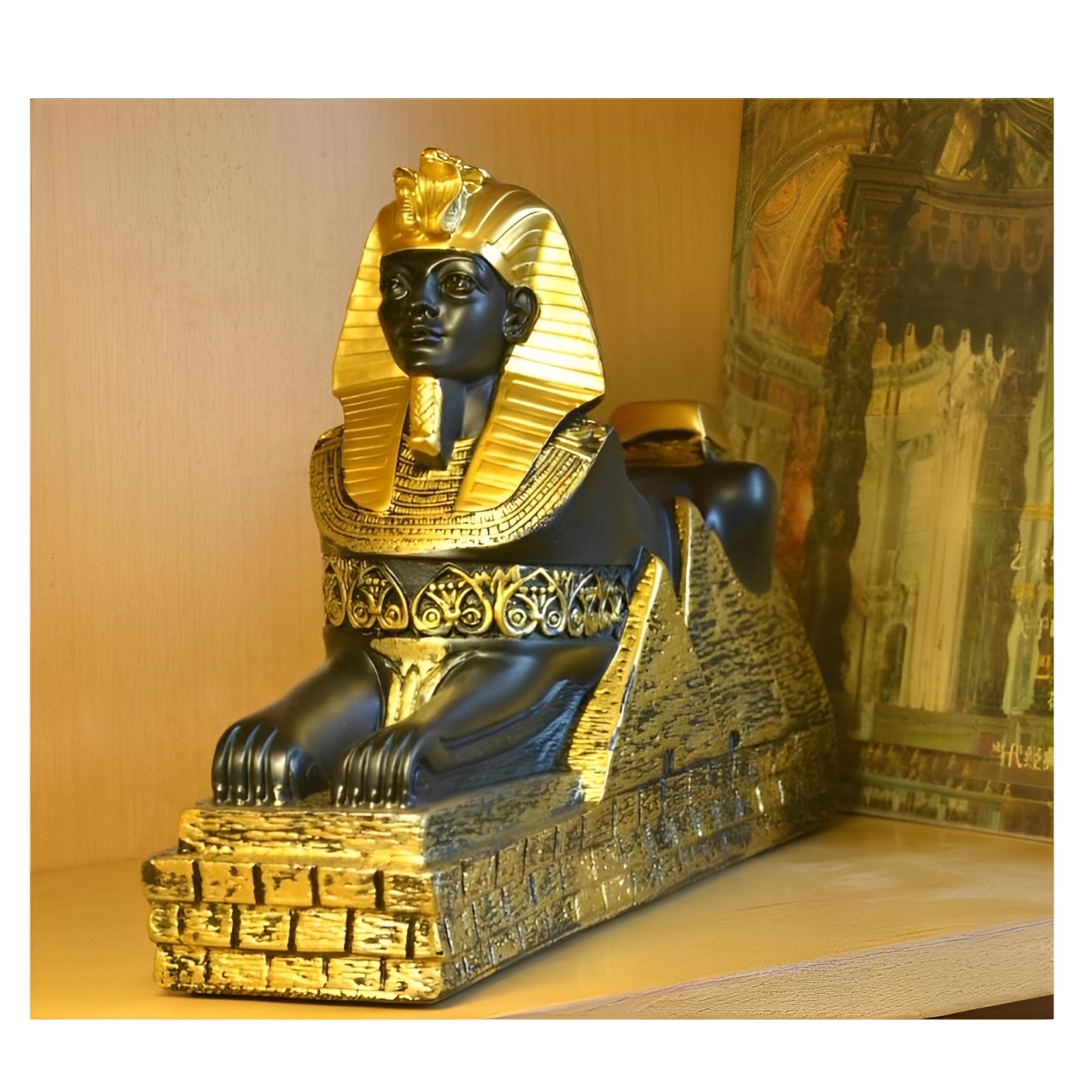 Home Decor Egypt - Aqumotic Sphinx Statue Egyptian Decor for