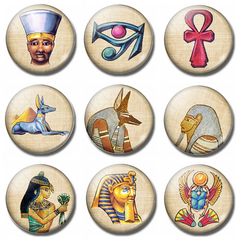 Home Decor Egypt - Egypt Pharaoh 30MM Fridge Magnet Scarab