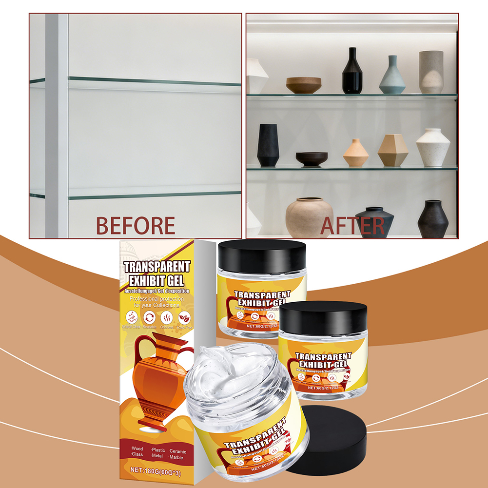 Home Decor Exhibition - 180g Fully Removable Adhesive Gel Clear