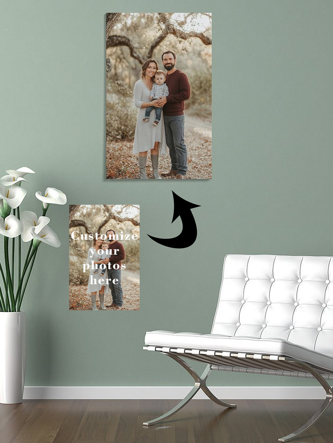 Home Decor Wall Pictures - Customized Canvas (frameless only painting) Customize