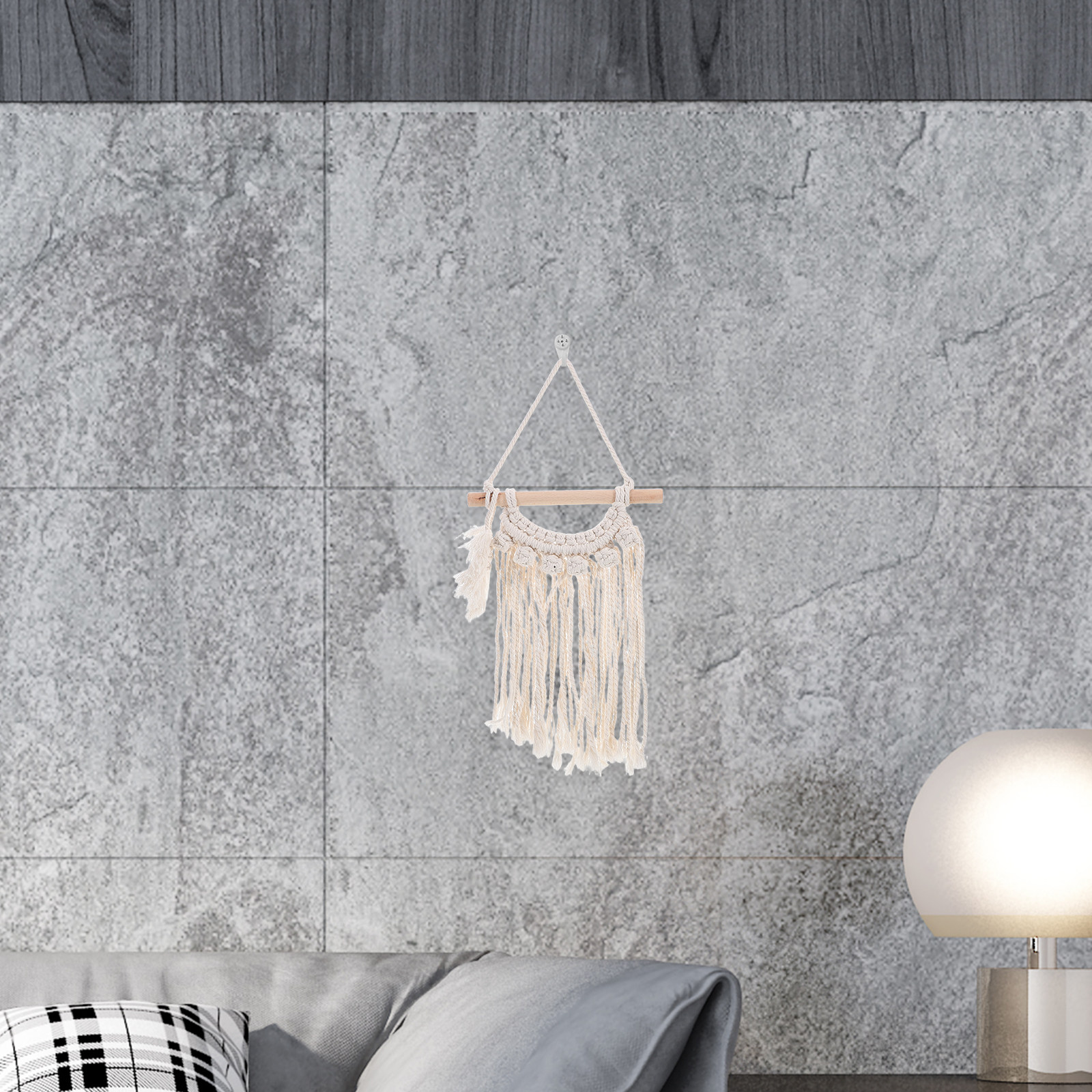 Aesthetic Tapestry - Handwoven Small Cotton Wall Hanging Decorative