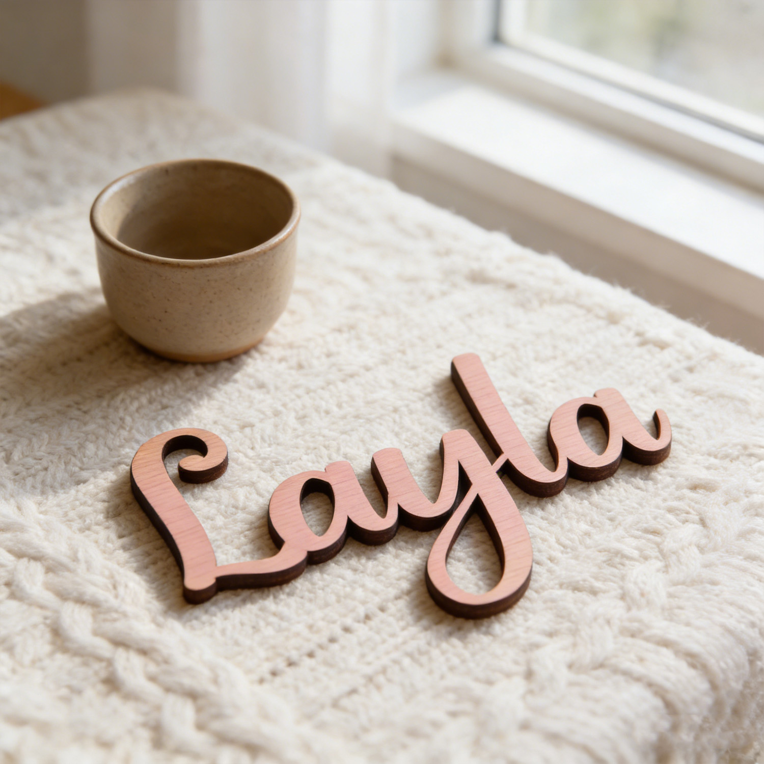 Home Decor For Wedding - 1pc Customized personalized name tag, Custom