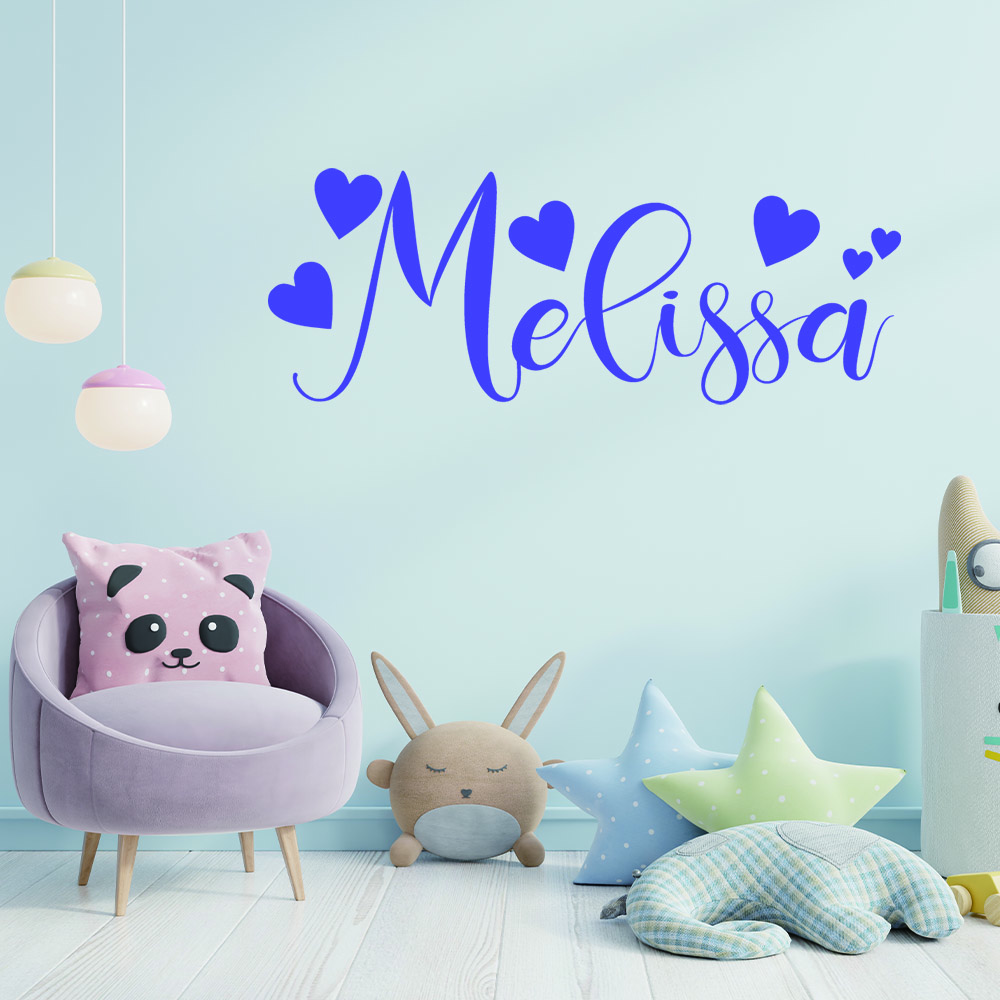 Home Decor Vinyl Flooring - 1pc Diy Personalize Custom Name Love