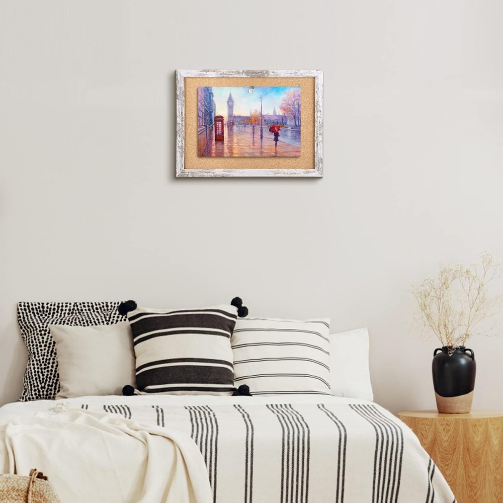 Home Decor Vision Board - Mini Decorative Hanging Framed Cork Pin