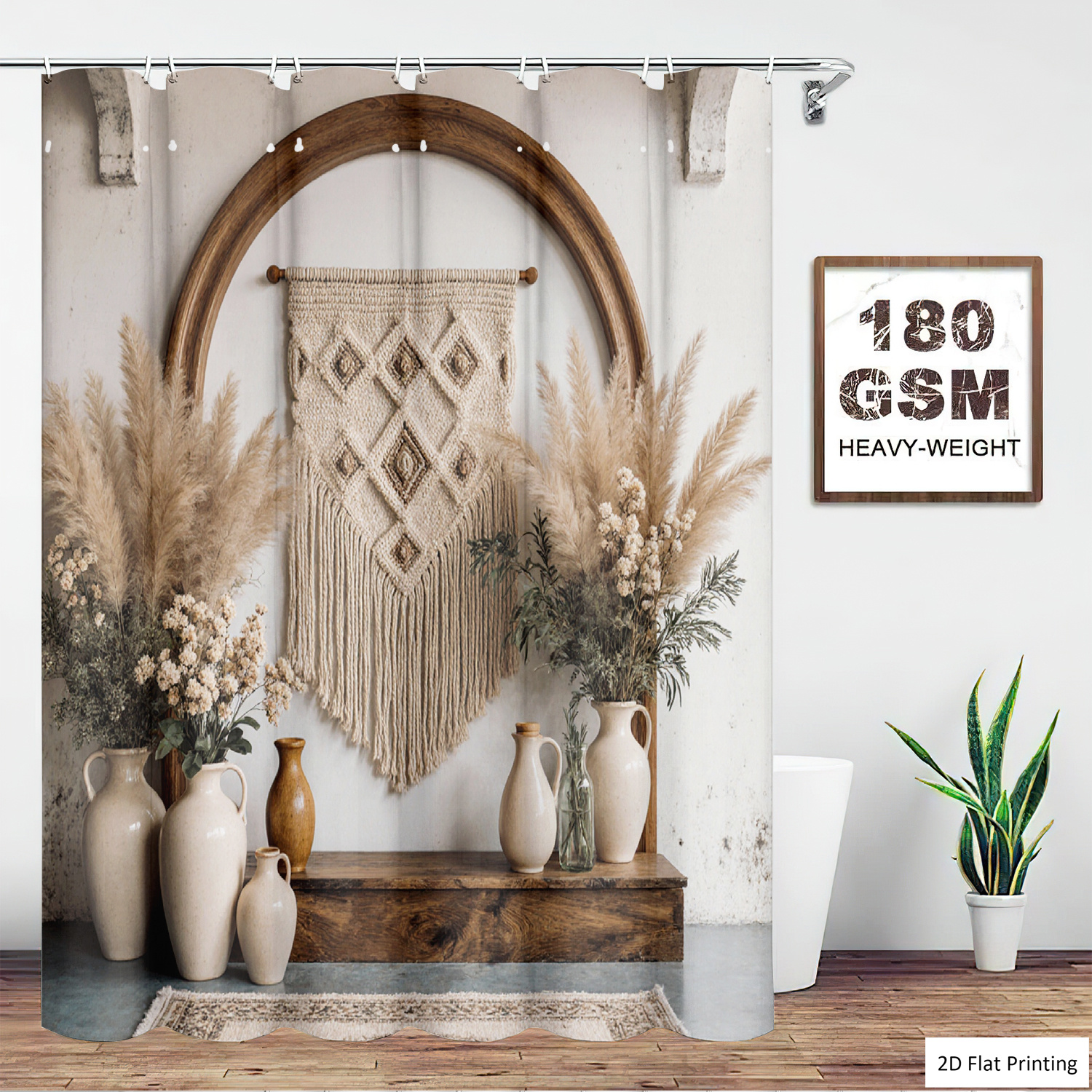 Bohemian Style Vases and Pampa - Home Decor Vase With Flowers recension och pris