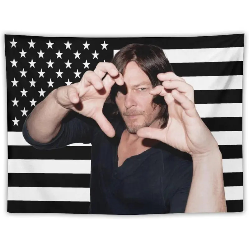 VIKAMA Daryl Dixon USA Flag Ta - Home Decor Usa recension och pris