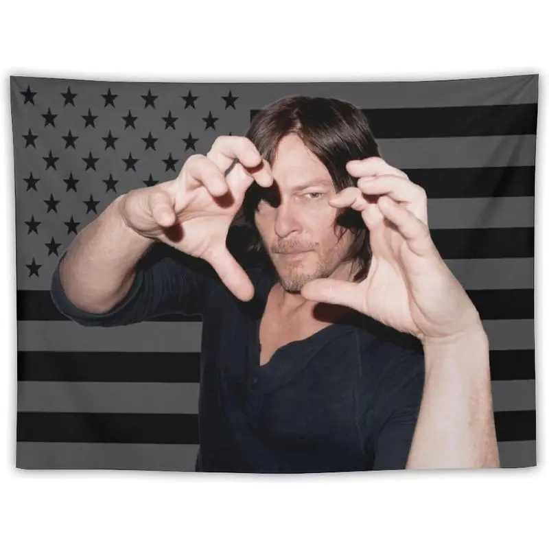 VIKAMA Daryl Dixon USA Flag Ta - Home Decor Usa recension och pris
