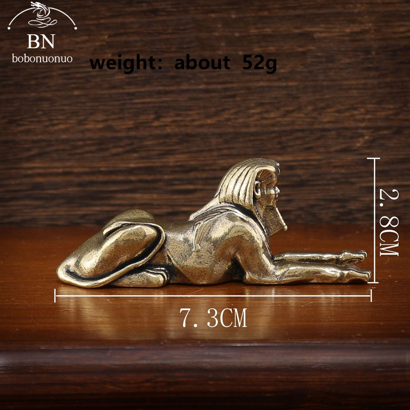 Retro Copper Egypt Sphinx Stat - Home Decor Egypt recension och pris
