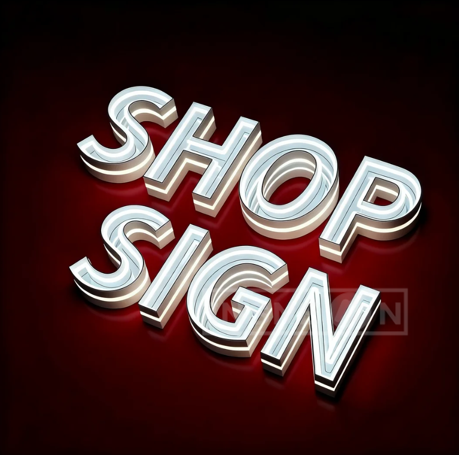 Shop Mirror Sign Custom Infini - Neon Sign Led Custom recension och pris