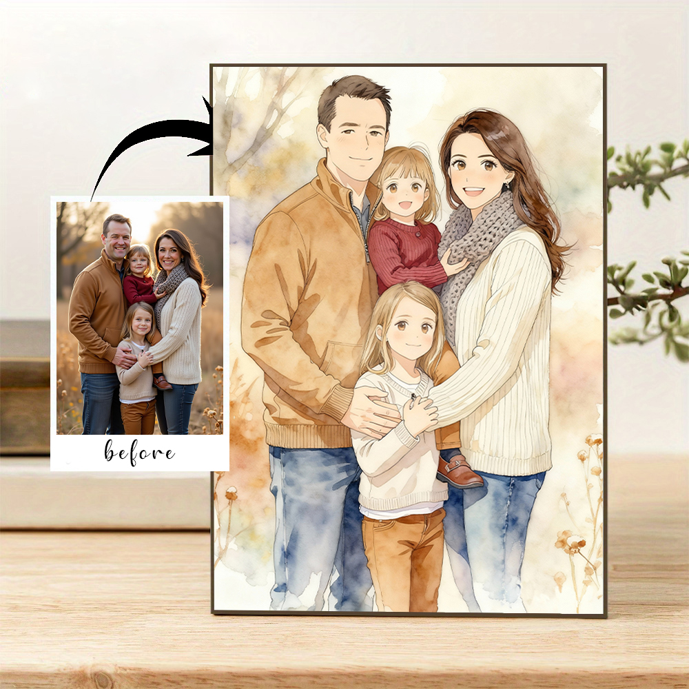 Personalized customization wat - Watercolor Poster Print recension och pris