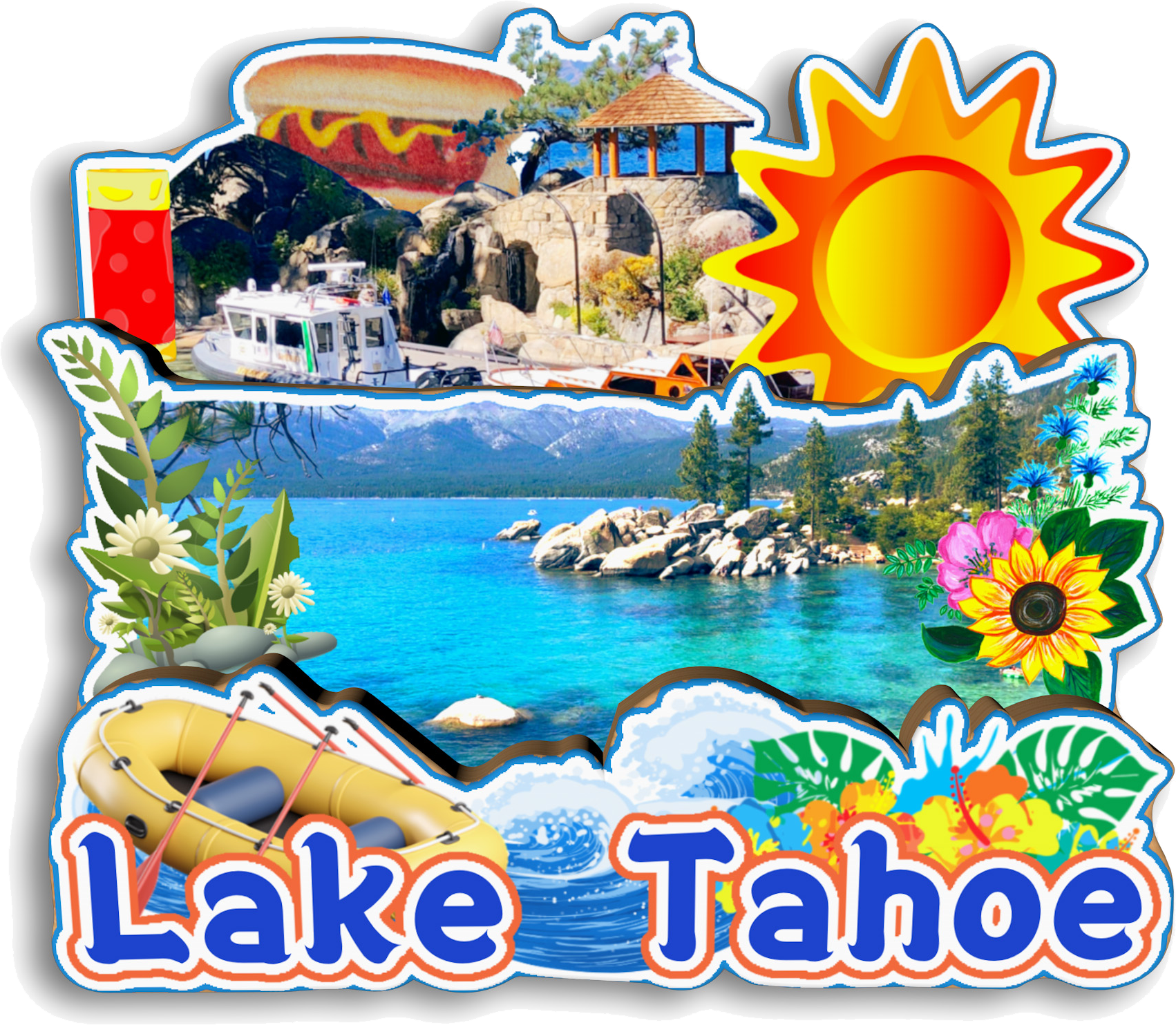 Alaska Seattle Lake Tahoe Maui - Home Decor Usa recension och pris