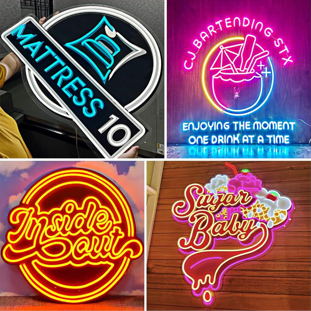 Custom Neon Sign Personalise L - Neon Sign Led Custom recension och pris
