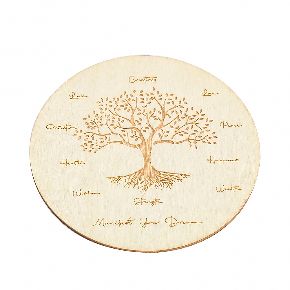 Engraved Wooden Dreamboard Ins - Home Decor Vision Board recension och pris