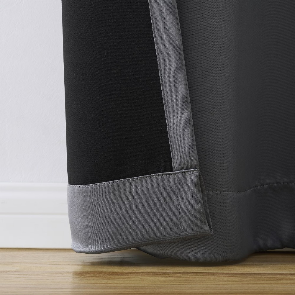 Solid Charcoal Gray Blackout C - X Home Decor recension och pris