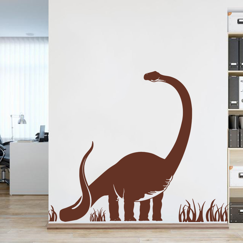 Large Brachiosaurus Dinosaur W - Home Decor Vinyl Flooring recension och pris