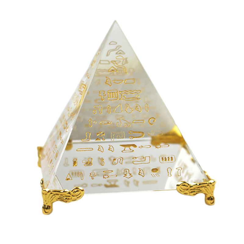 Hot Hieroglyphs Pyramid Crysta - Home Decor Egypt recension och pris