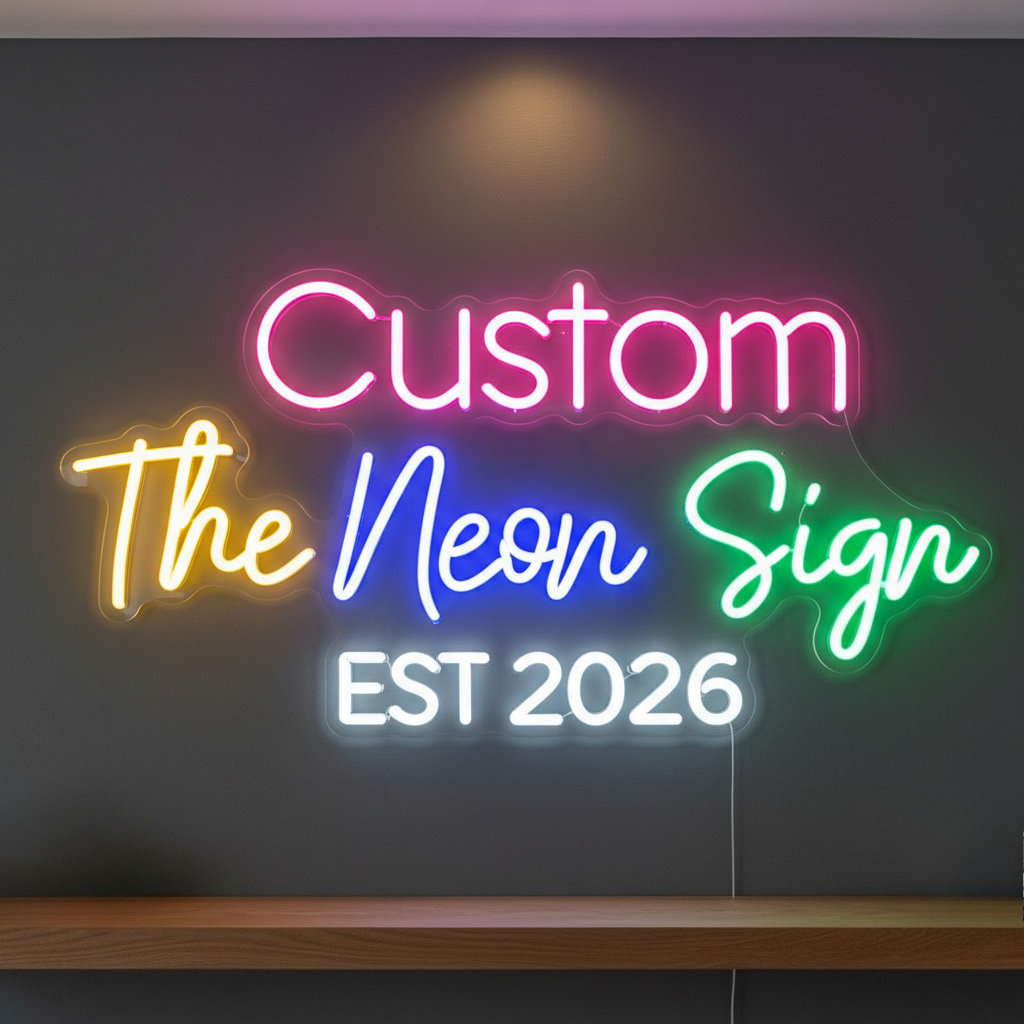 Custom Name Neon Sign Dimmable - Neon Sign Led Custom recension och pris