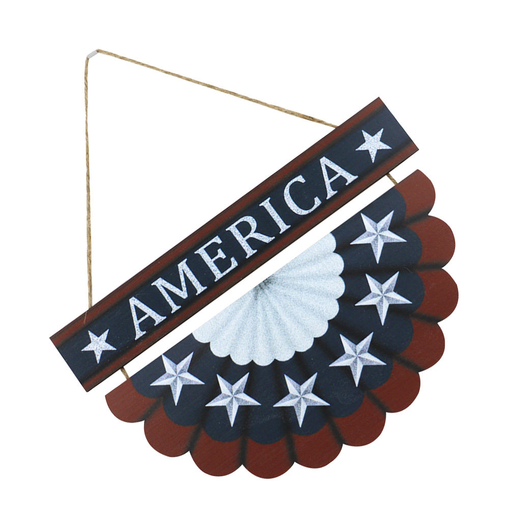 Wooden Patriotic Hanging Decor - Home Decor Usa recension och pris