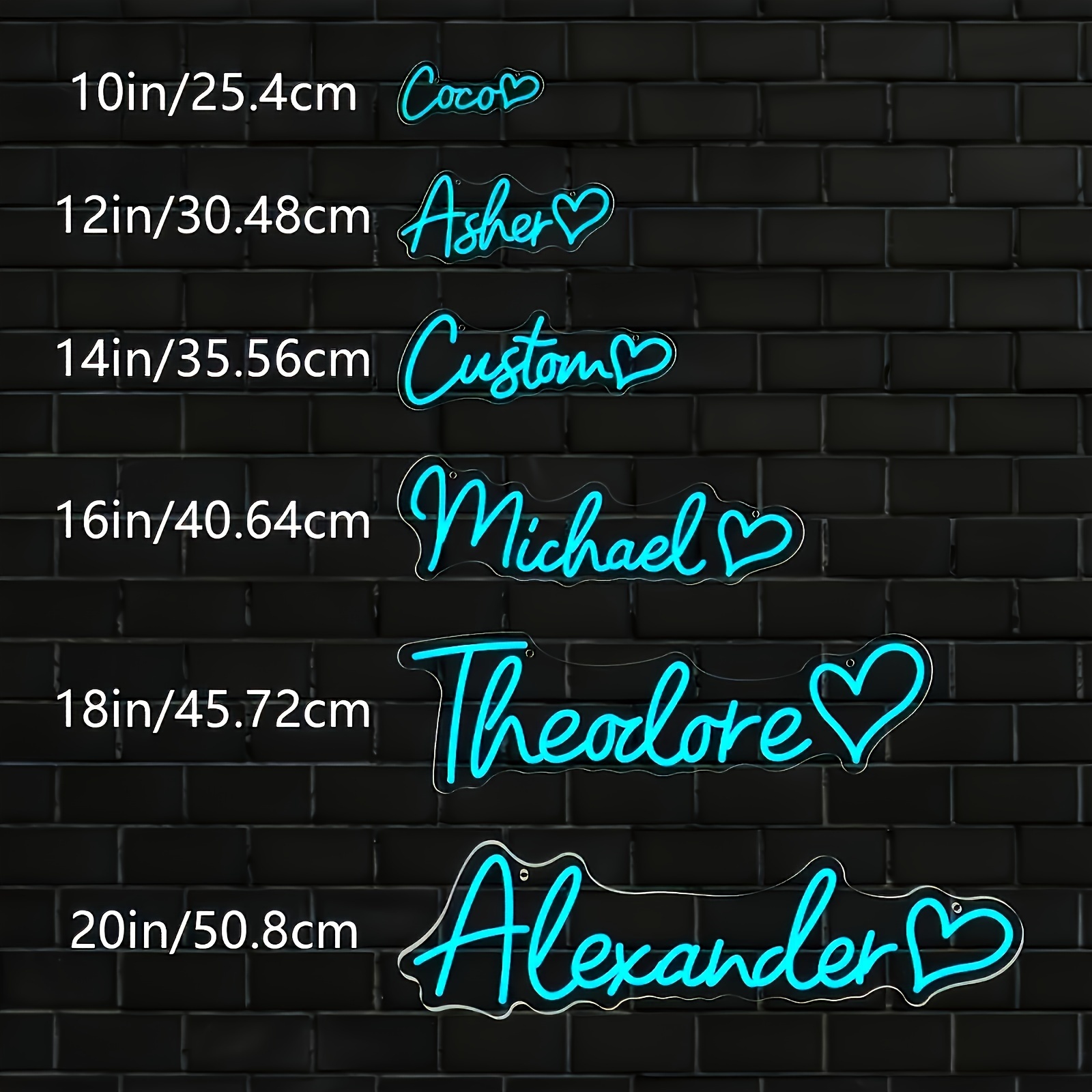 Custom Neon LED Wall Sign with - Neon Sign Led Custom recension och pris