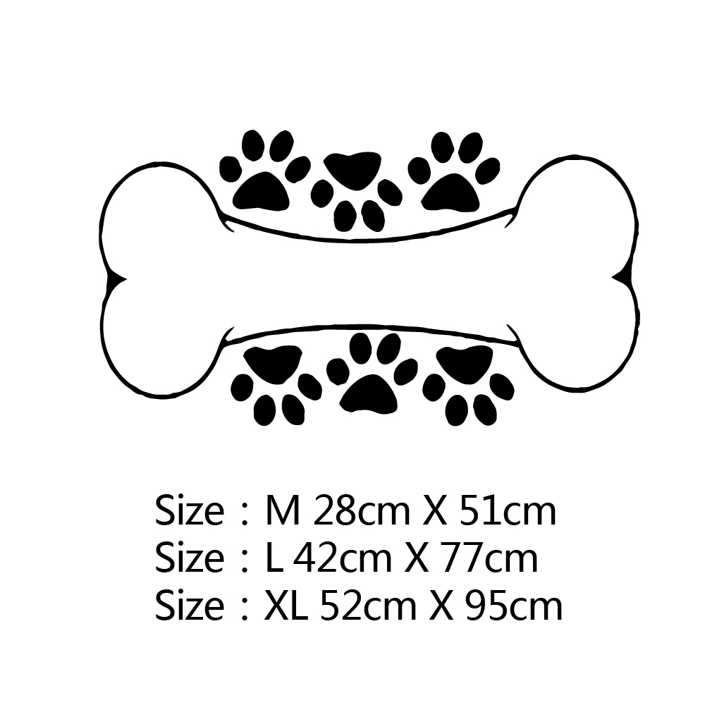 1 pc hot sale Dog Bone Wall De - Home Decor Vinyl Flooring recension och pris