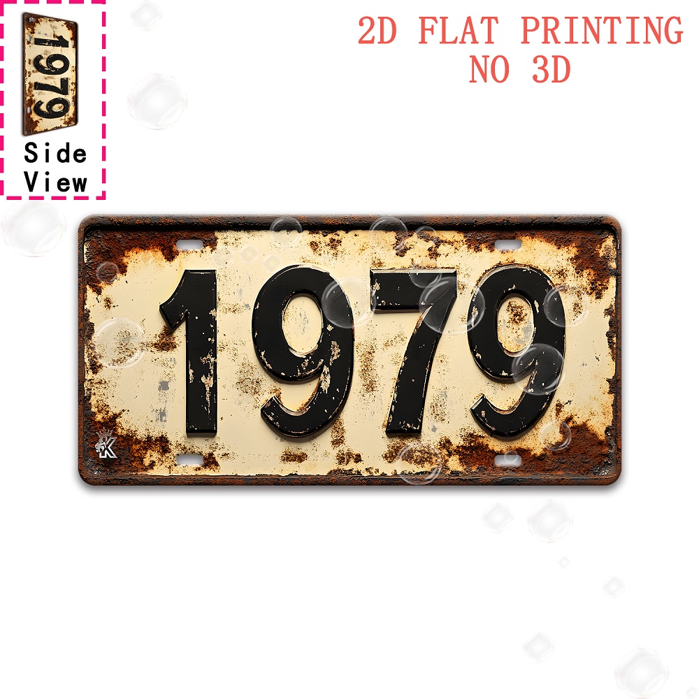 2D Flat,, Decorative Sign, 1pc - X Home Decor recension och pris
