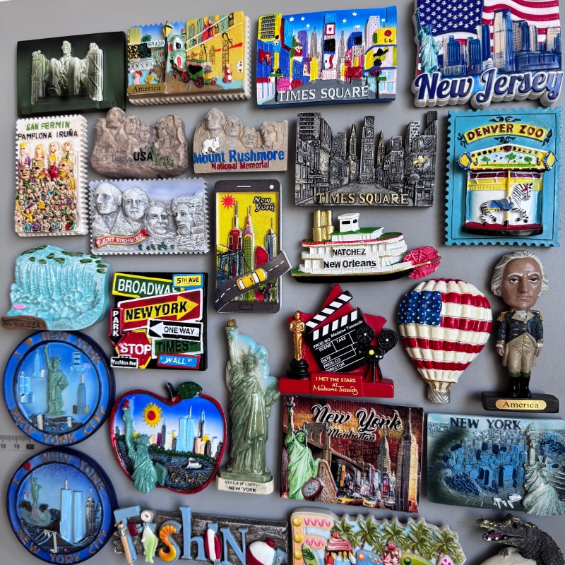 USA Fridge Magnets New York Fl - Home Decor New Orleans recension och pris