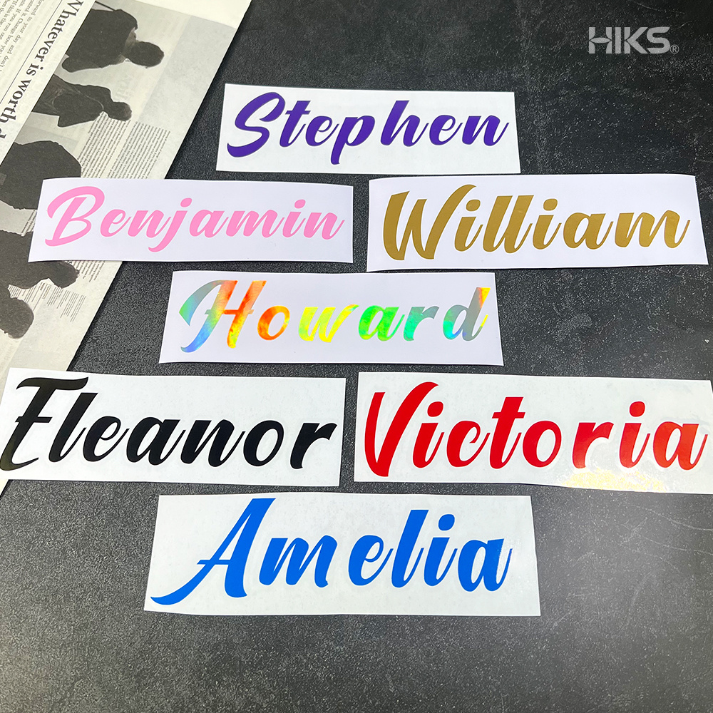 3PCS Custom Name Stickers Pers - Home Decor For Wedding recension och pris