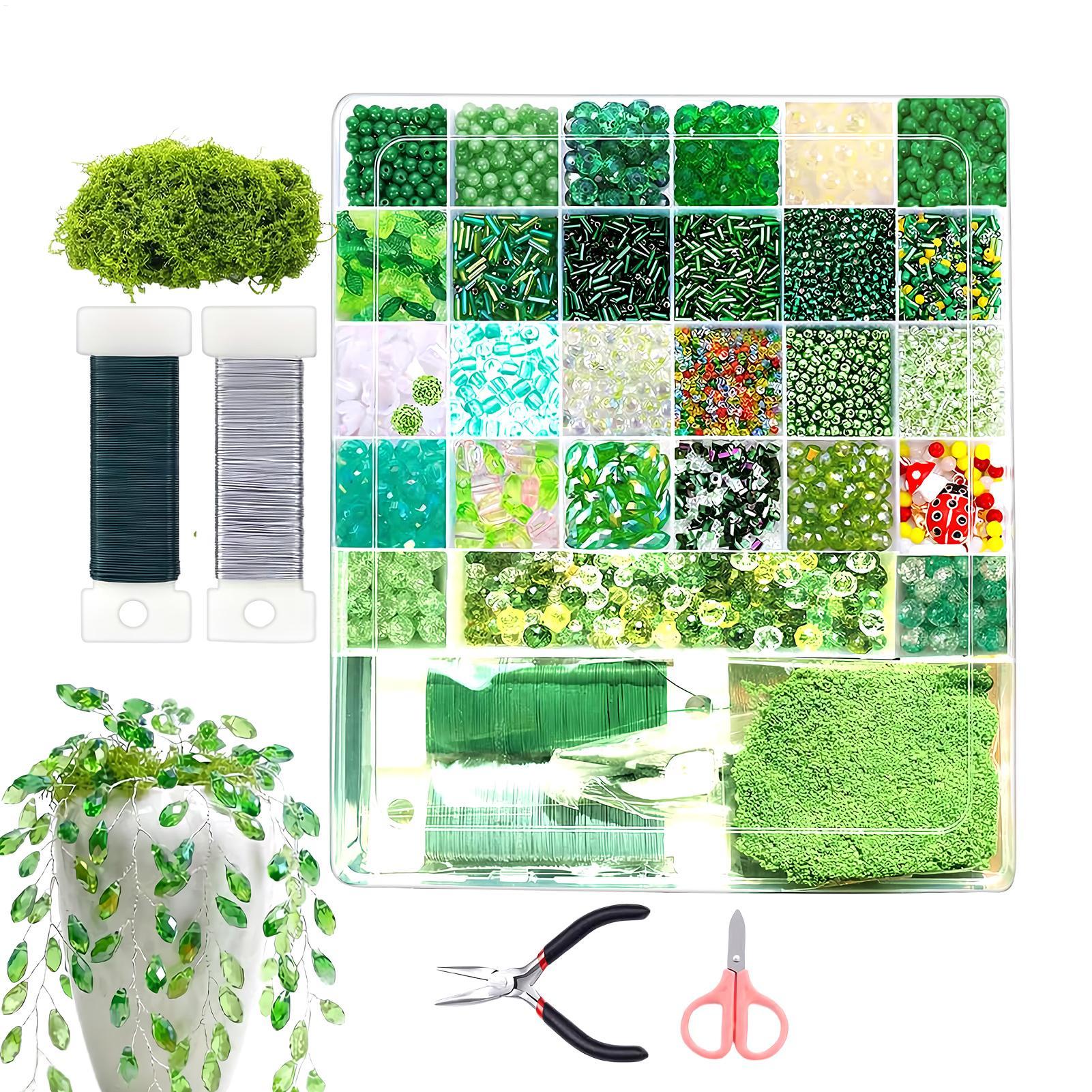 5500 Pcs Beaded Plant Kit Hand - Home Decor Usa recension och pris