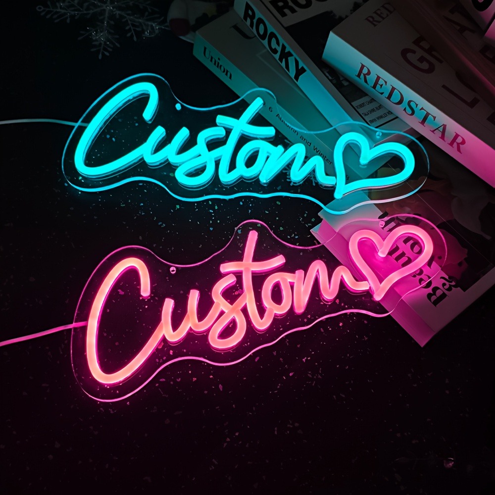 Custom LED Personalized Neon S - Neon Sign Led Custom recension och pris