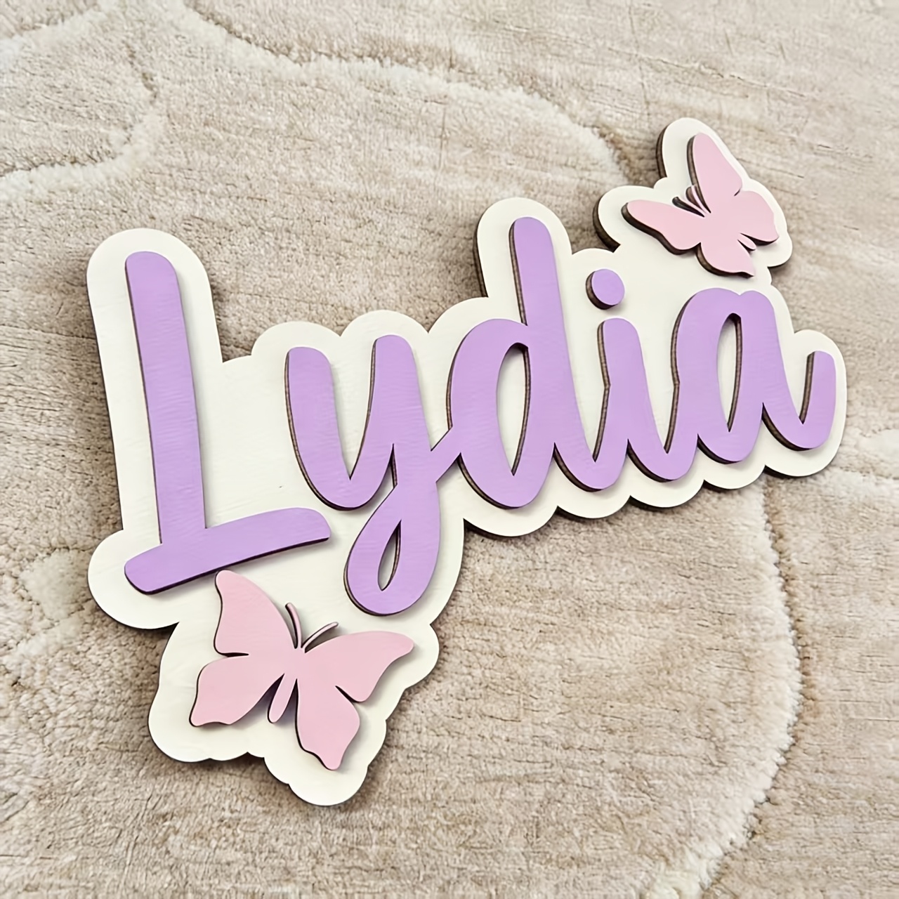 Personalized Blue & Pink Butte - Home Decor For Wedding recension och pris