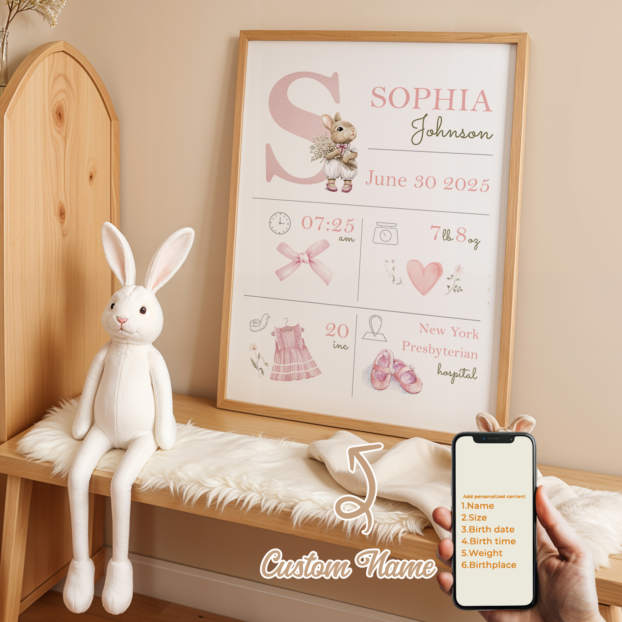 Personalized Custom Name Carto - Home Decor Wall Pictures recension och pris