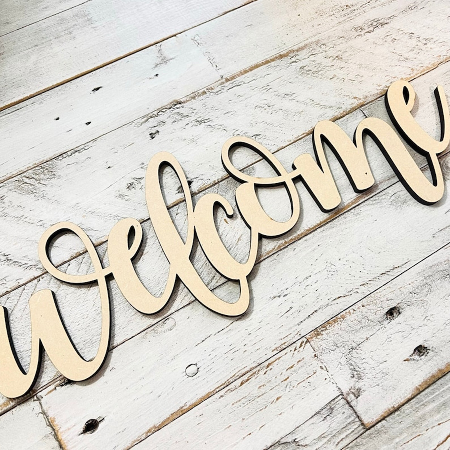 1pc personalized wooden surnam - Home Decor For Wedding recension och pris