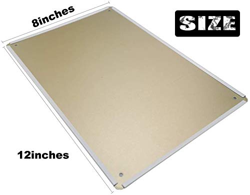 HOUVSSEN Metal Tin Sign, 8 x 1 - X Home Decor recension och pris