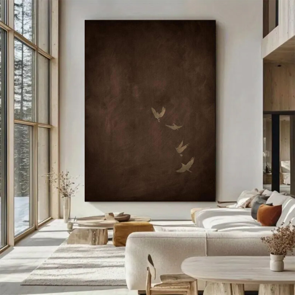 100% Handmade Abstract Oil Pai - Home Decor Free Images recension och pris