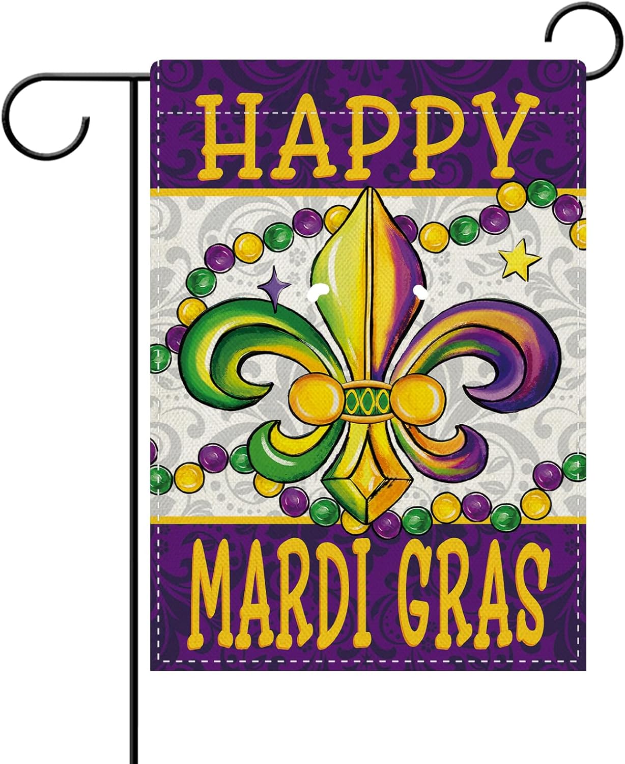 Dyrenson Happy Mardi Gras Fleu - Home Decor New Orleans recension och pris