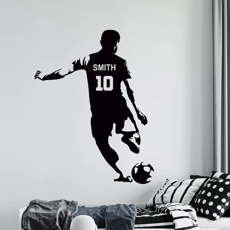 Personalized Soccer Player Nam - Home Decor Vinyl Flooring recension och pris