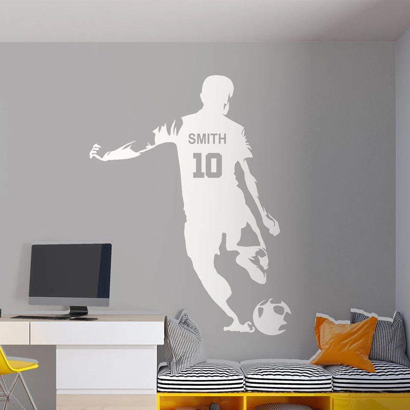 Personalized Soccer Player Nam - Home Decor Vinyl Flooring recension och pris