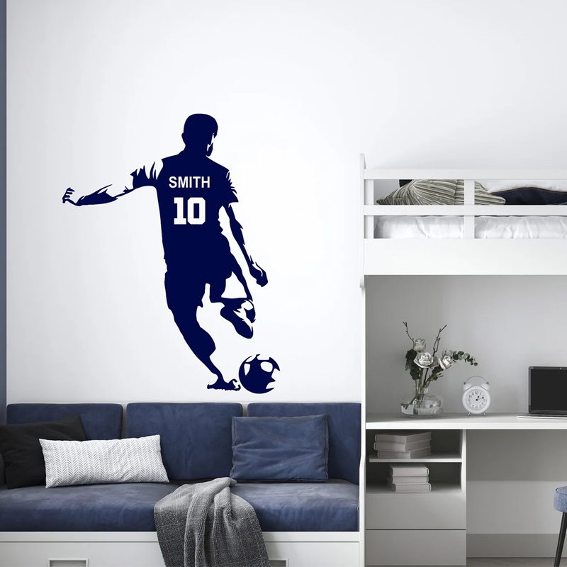 Personalized Soccer Player Nam - Home Decor Vinyl Flooring recension och pris