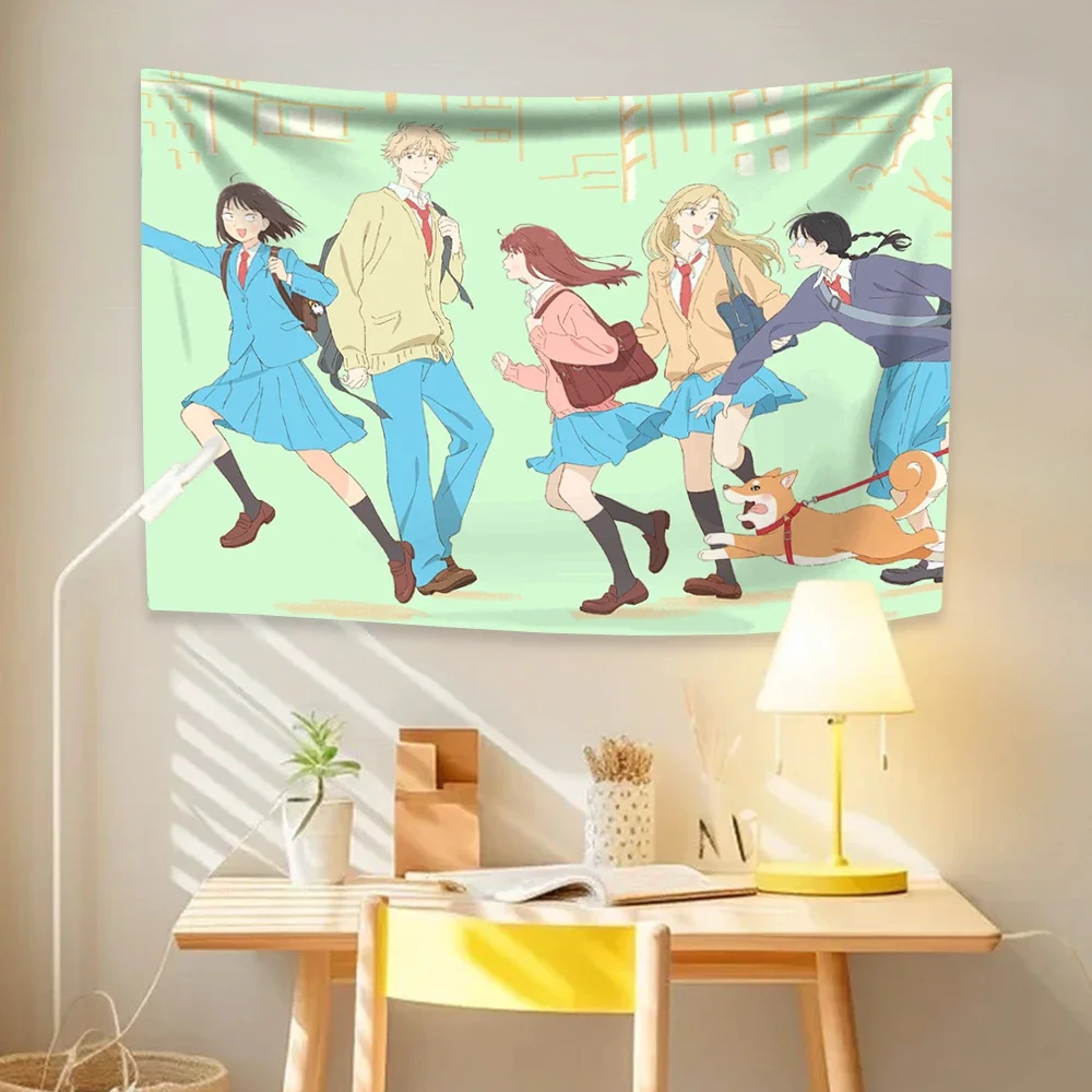 Japanese Cartoon Anime Skip An - Aesthetic Tapestry recension och pris