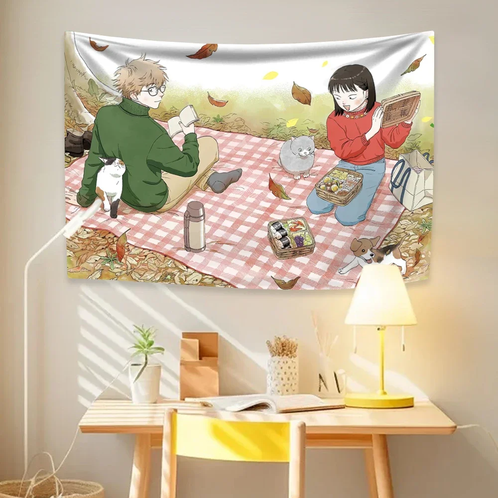 Japanese Cartoon Anime Skip An - Aesthetic Tapestry recension och pris