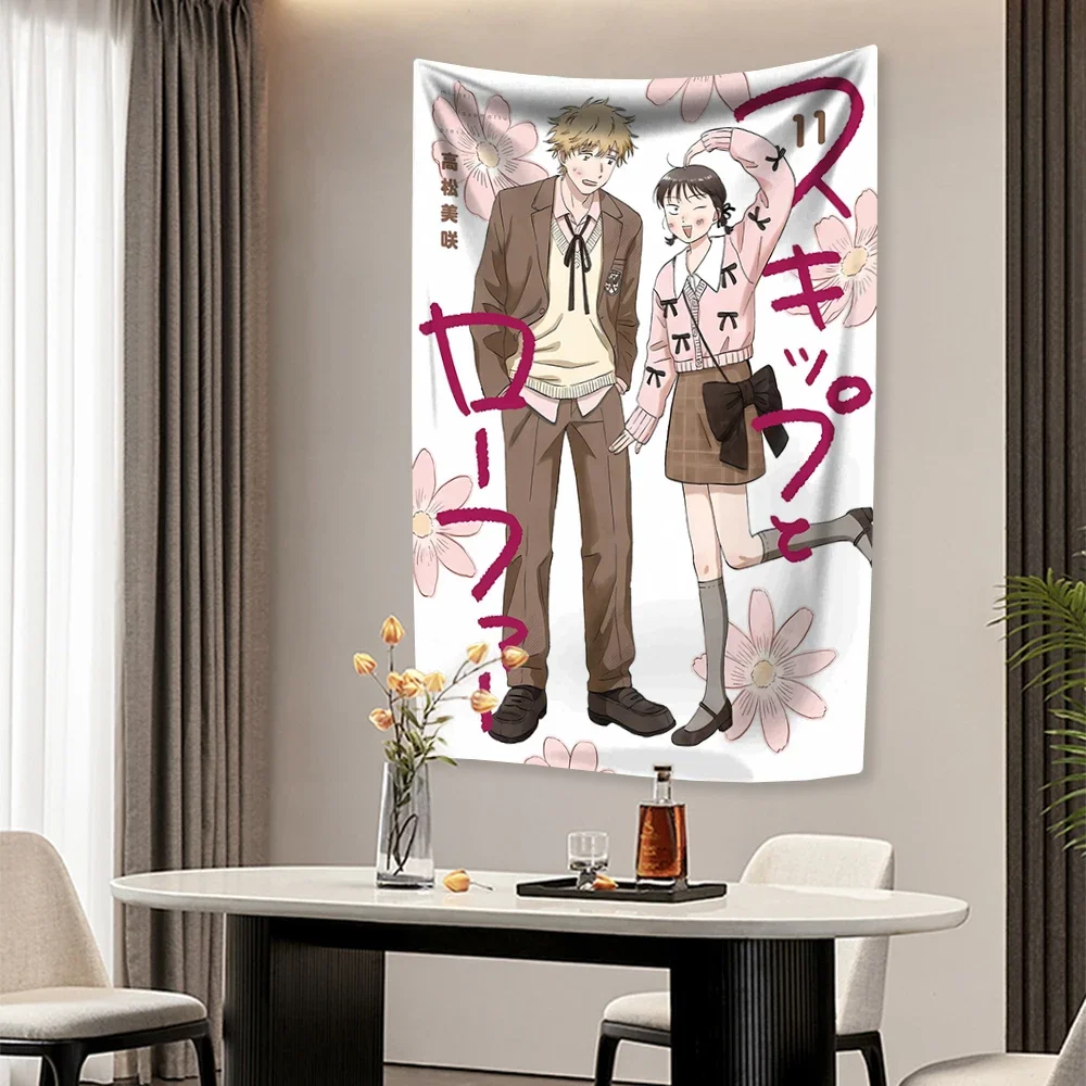 Japanese Cartoon Anime Skip An - Aesthetic Tapestry recension och pris
