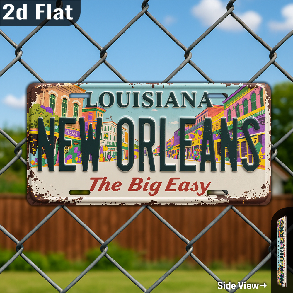 Vintage New Orleans Louisiana  - Home Decor New Orleans recension och pris