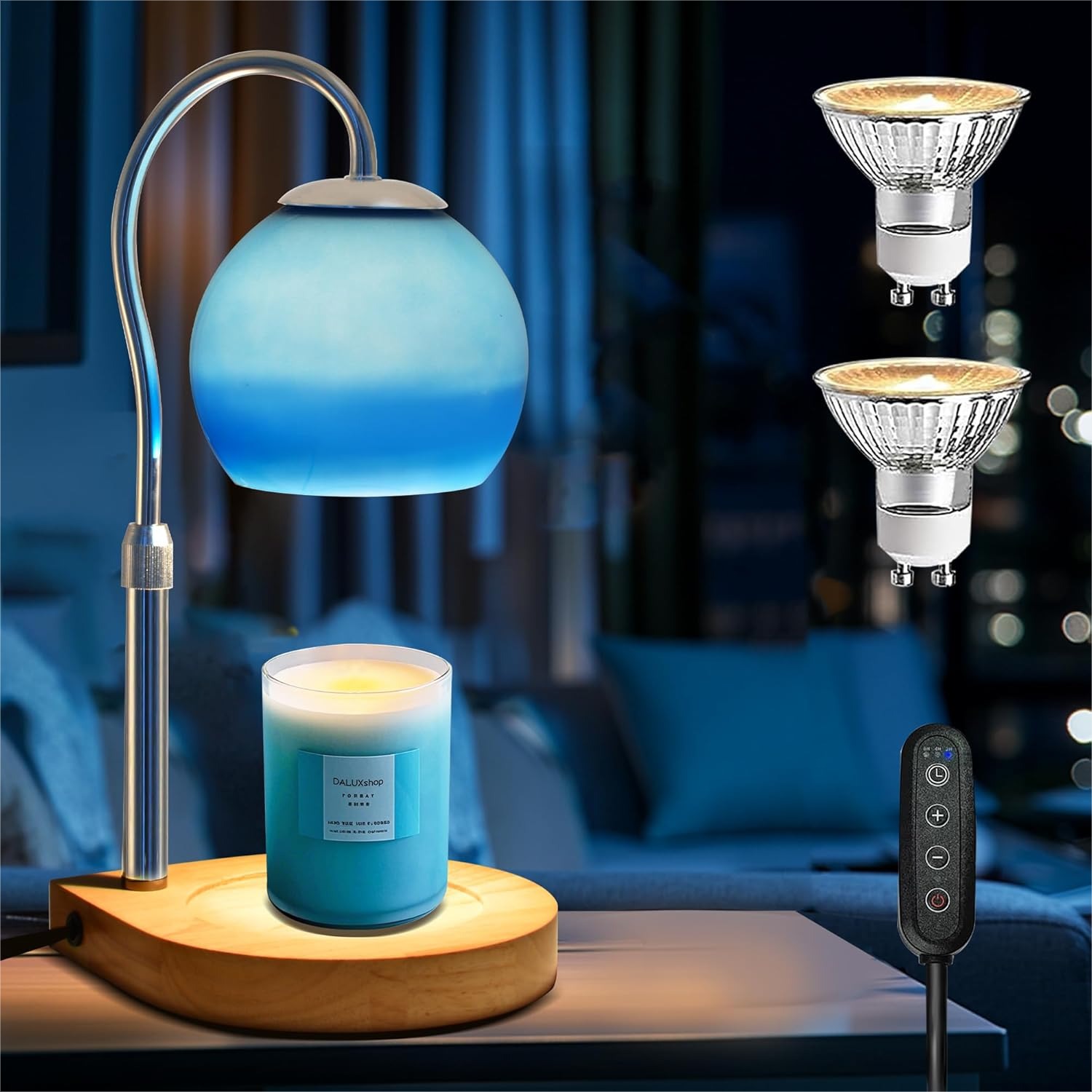 Candle Warmer Lamp with Timer  - Home Decor Free Images recension och pris