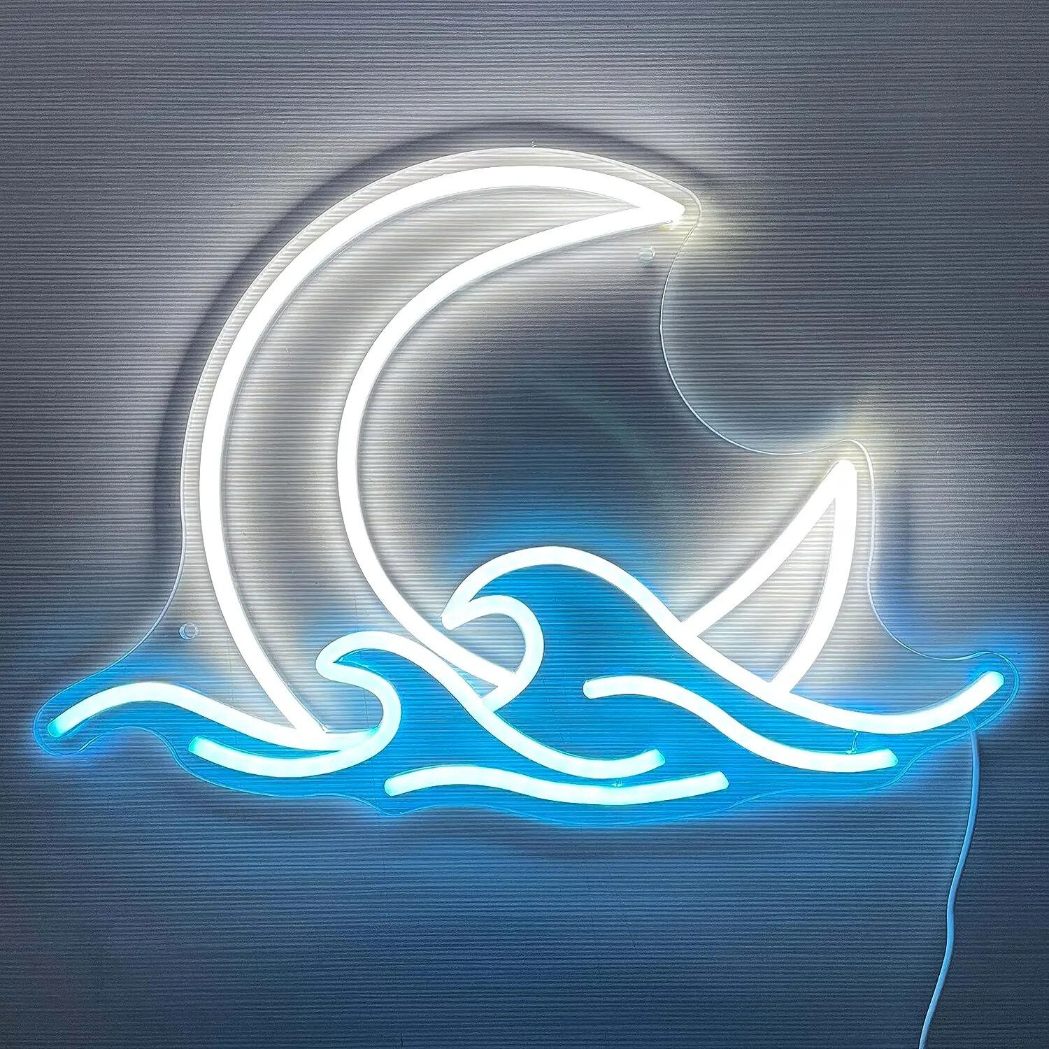 Neon Sign Moon over Sea Neon L - Neon Sign Led Custom recension och pris