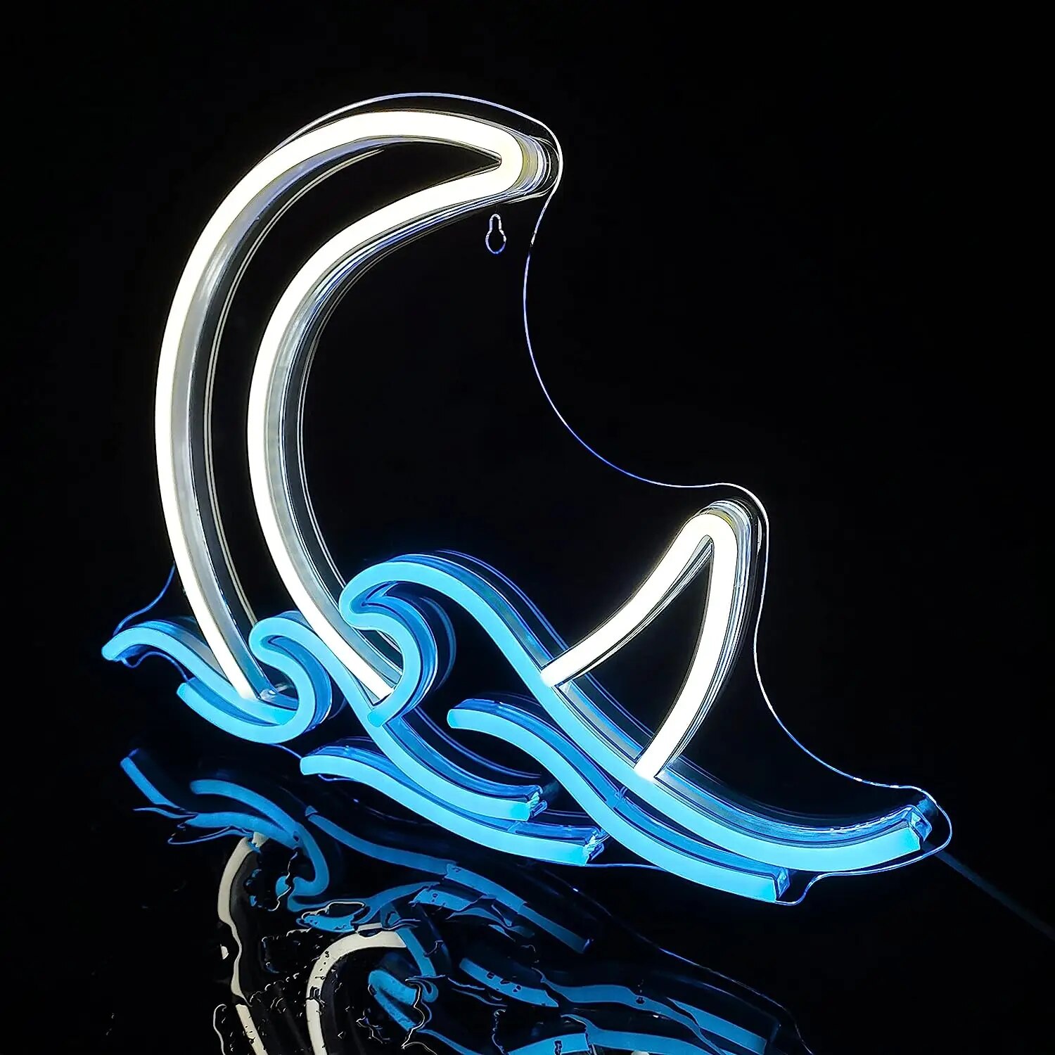 Neon Sign Moon over Sea Neon L - Neon Sign Led Custom recension och pris