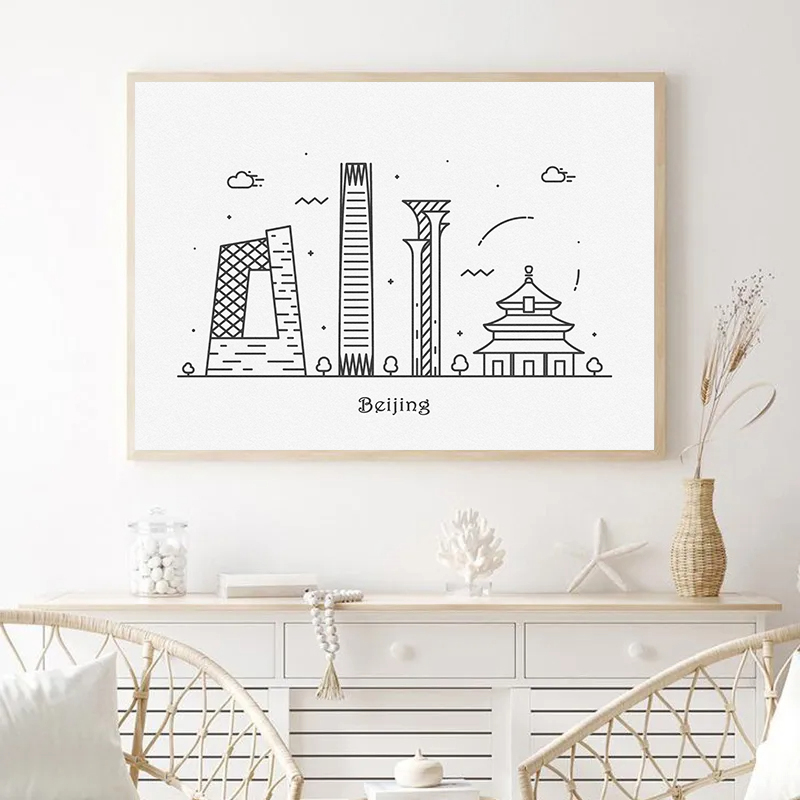 City Line Beijing Paris New Or - Home Decor New Orleans recension och pris