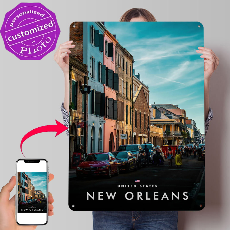 New Orleans Street Scene Print - Home Decor New Orleans recension och pris