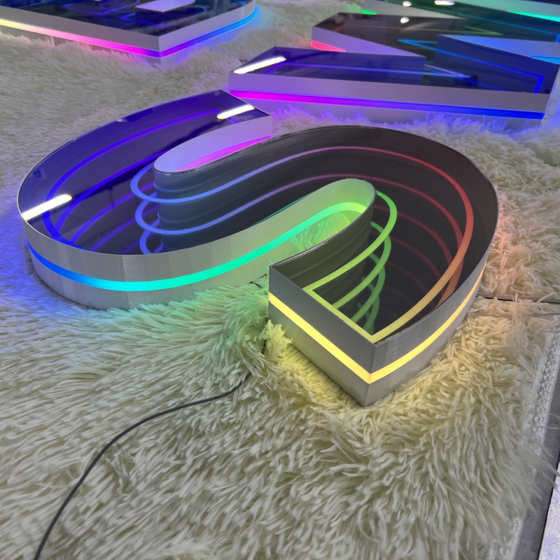 Neon 3D Custom RGB Effect Pane - Neon Sign Led Custom recension och pris