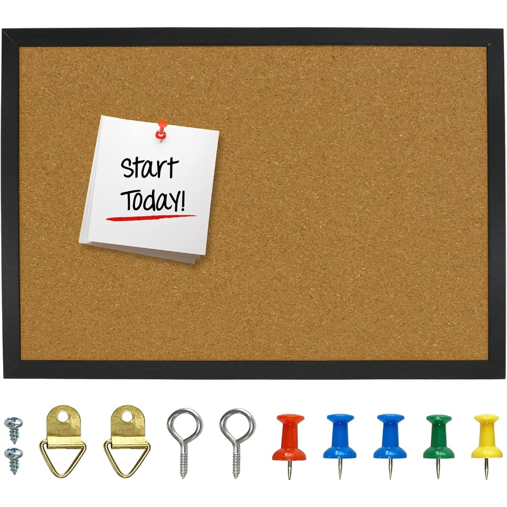Large Cork Bulletin Board 17.7 - Home Decor Vision Board recension och pris